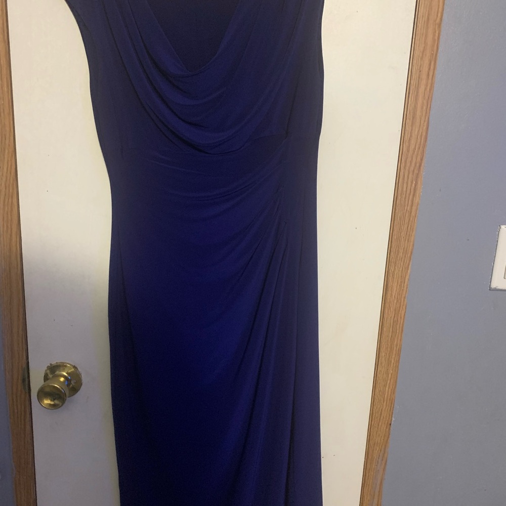 Lauren Ralph Lauren Royal Blue Maxi Dress